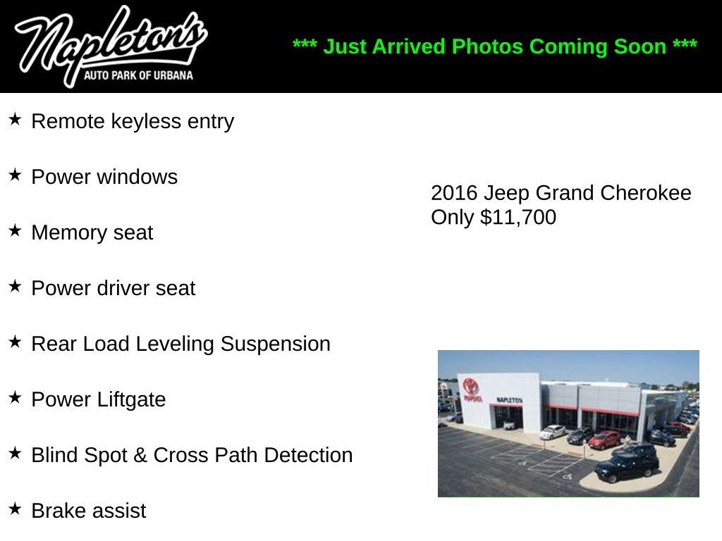 jeep grand cherokee 2016 1C4RJFBG4GC343789 image jeep grand cherokee 2016 1C4RJFBG4GC343789 image